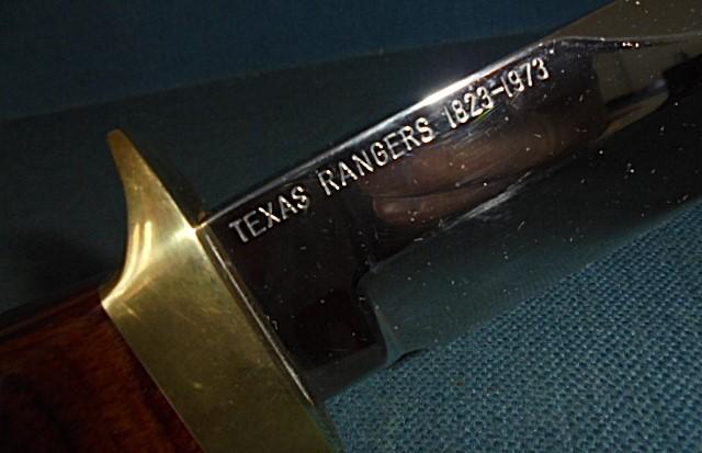 Smith & Wesson Texas Rangers 150 Year Anniversary Knife S/n 03496