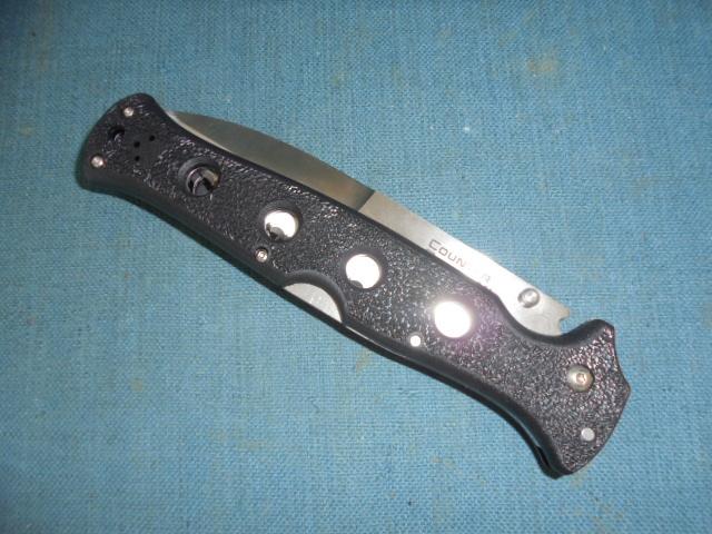 Large Cold Steel Counter Point XL Folding Knife S/n 03498