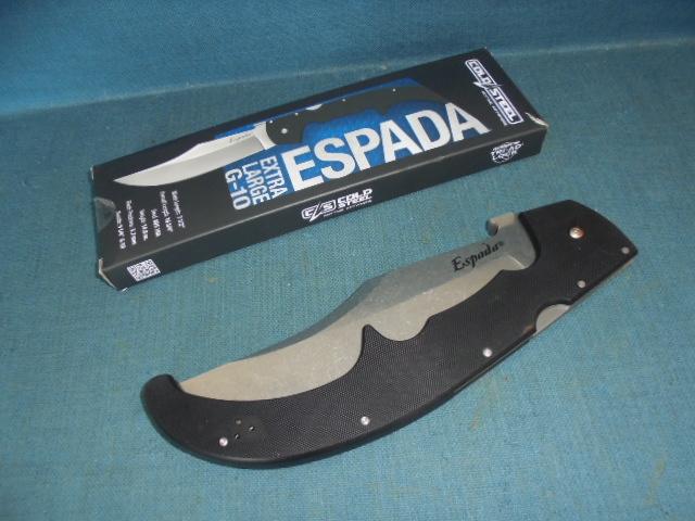 Huge Cold Steel Espada Knife S/n 03499