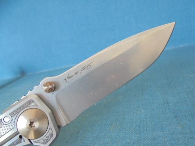 Rare Spartan Harsey Flourishes Folding Knife S/n 03451