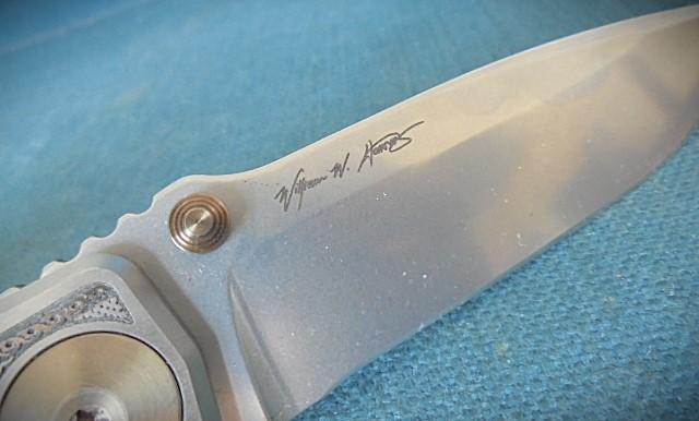 Rare Spartan Harsey Flourishes Folding Knife S/n 03451