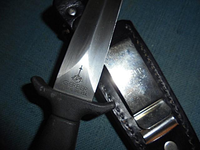 Two Early Gerber MK1 Knives S/n 03454