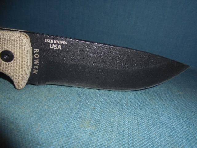 Esee-5 Survival Knife with Survival Kit S/n 03456