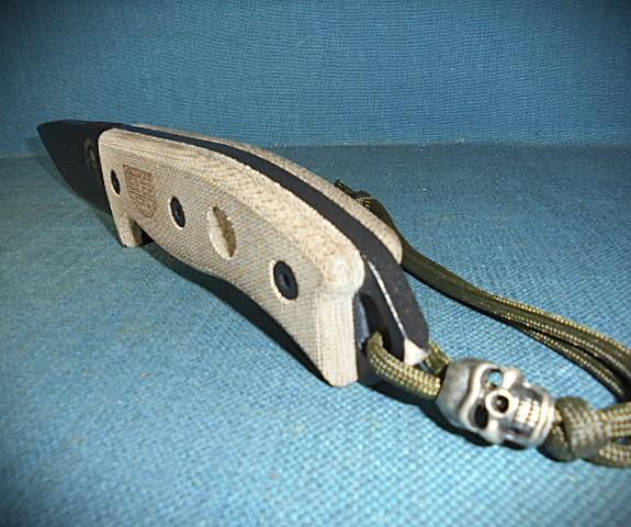 Esee-5 Survival Knife with Survival Kit S/n 03456