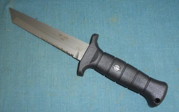 Eickhorn KM 1000 Tanto Tactical Survival Knife S/n 03459