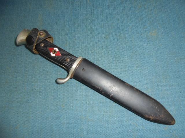 Scarce Hitler Youth Knife by Gerbruder S/n 03461