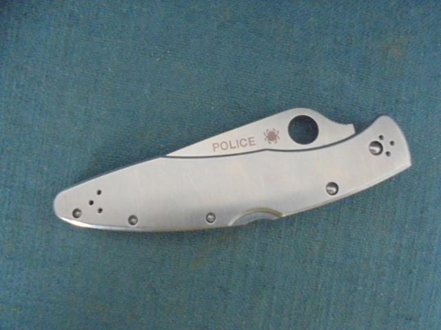 Spyderco Police Model 4 Folding Knife S/n 03464