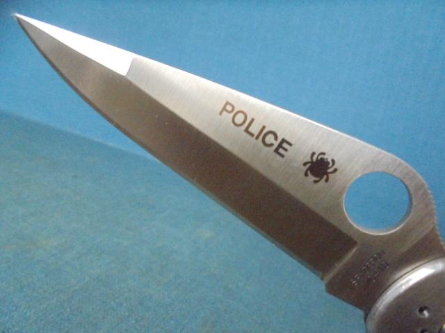 Spyderco Police Model 4 Folding Knife S/n 03464