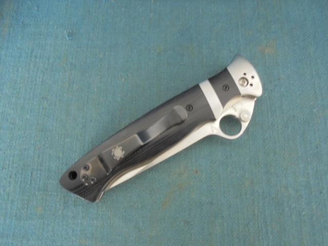 Scarce Spyderco Vollatton Sub-Hilt Folder S/n 03465