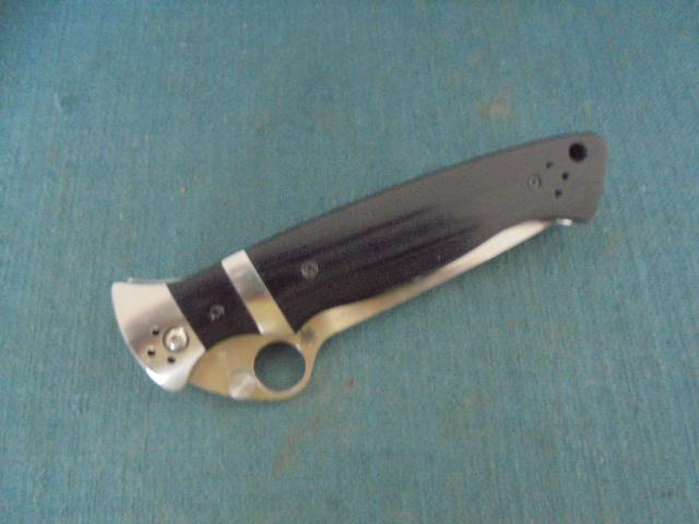 Scarce Spyderco Vollatton Sub-Hilt Folder S/n 03465