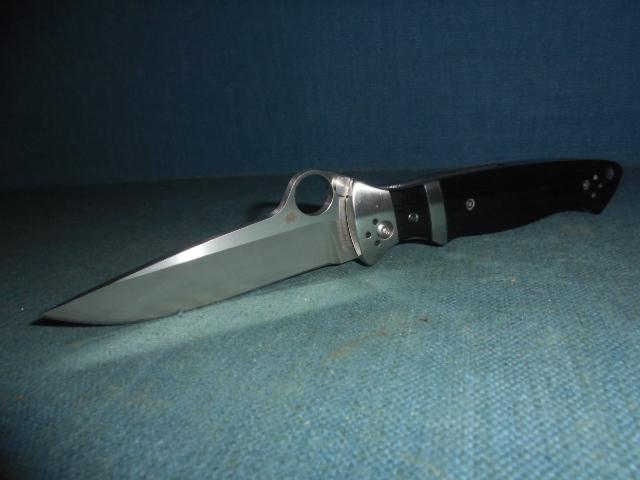 Scarce Spyderco Vollatton Sub-Hilt Folder S/n 03465