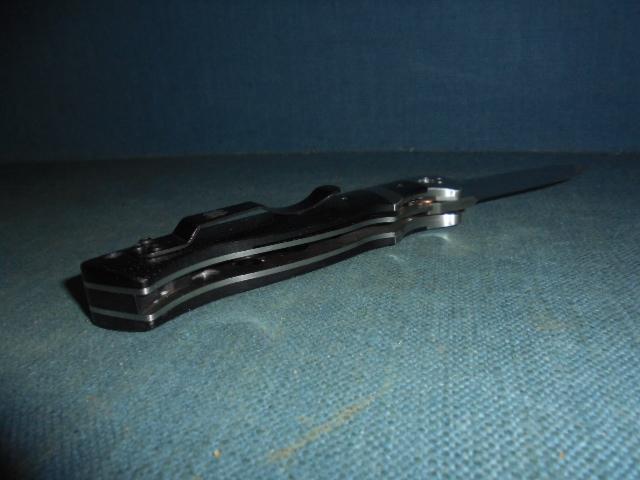 Scarce Spyderco Vollatton Sub-Hilt Folder S/n 03465