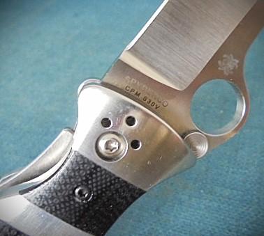 Scarce Spyderco Vollatton Sub-Hilt Folder S/n 03465