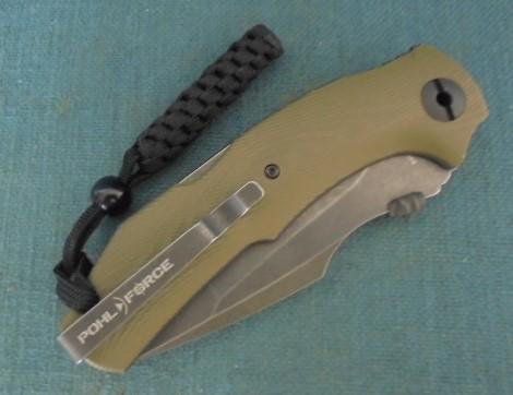 Pohl Force Mike Six Tactical Folding Knife S/n 03466
