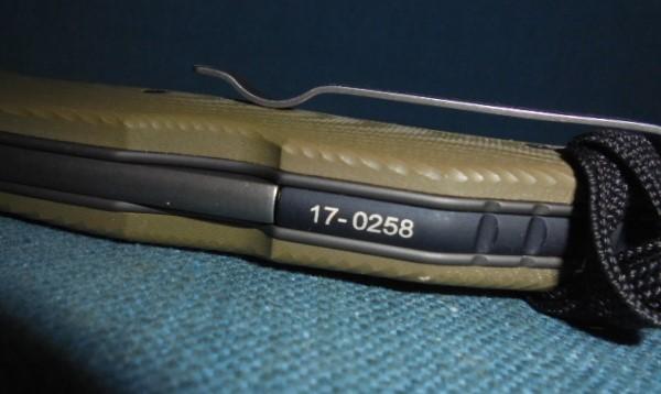Pohl Force Mike Six Tactical Folding Knife S/n 03466