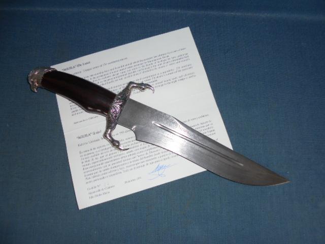 Scarce Muela Aguila (Eagle) Limited Edition Knife S/n 03467