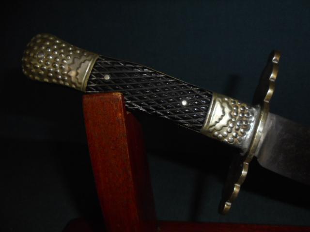Rare Victorian Spear-Point Bowie Knife by Joseph Rodgers S/n 03468