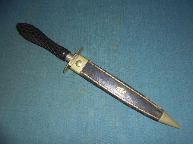 Rare Victorian by Manson Double-edged Bowie Knife S/n 03469