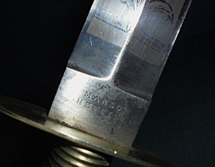 Rare Victorian by Manson Double-edged Bowie Knife S/n 03469