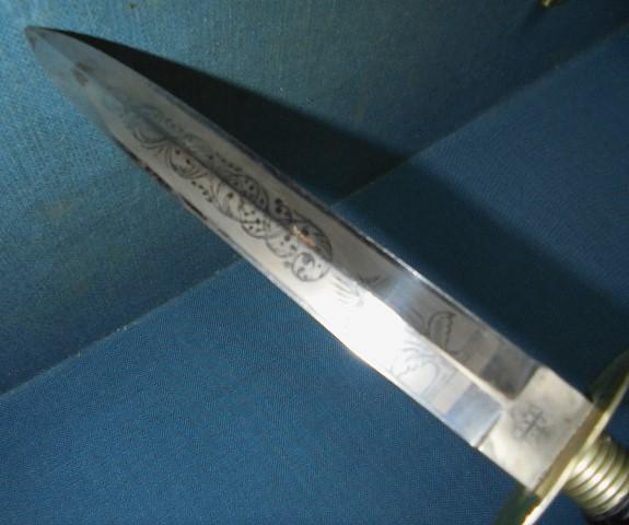 Rare Victorian by Manson Double-edged Bowie Knife S/n 03469