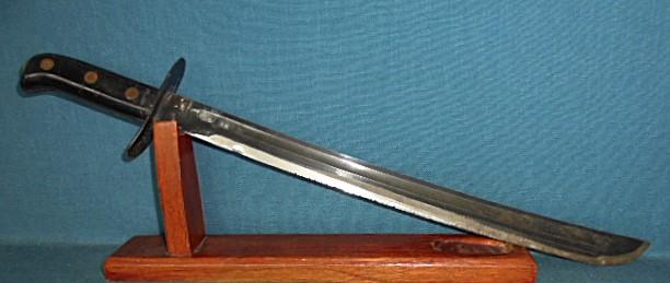Scarce 1910/11 Dutch Klewang short sword S/n 03470