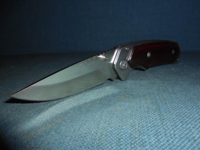 2004 Dated Buck Alpha Folding Knife S/n 03473