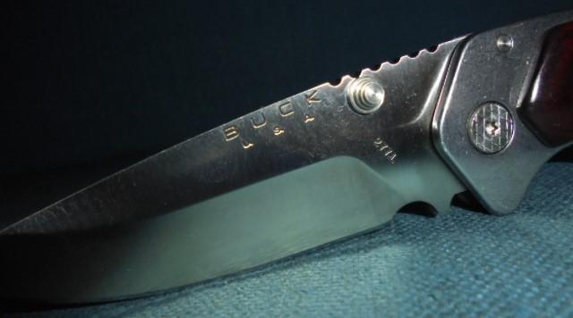 2004 Dated Buck Alpha Folding Knife S/n 03473