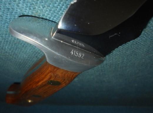 1985 Dated Puma Auto Messer Knife S/n 03477