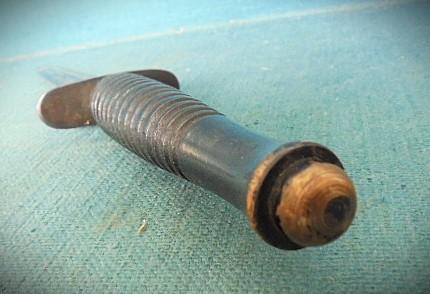 WW11 RAF Commando Knife with Wooden Grip S/n 03482