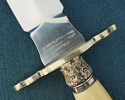 Rare J.E. Middleton Stiletto Knife S/n 03502