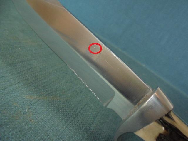 1982 Dated Puma Bowie Knife S/n 03525