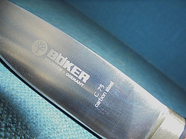Boker Drop-Point Skinning Knife S/n 03529