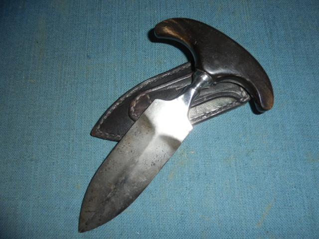 Very Rare American Made Push Dagger S/n 03533