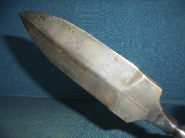 Very Rare American Made Push Dagger S/n 03533