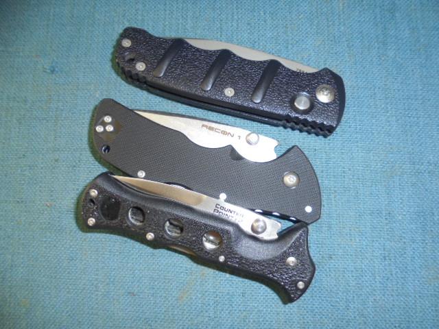 Three Locking Knives S/n 03537