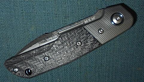 Rare MKM Terzuola Limited Edition Clap Damascus Folder S/n 03543