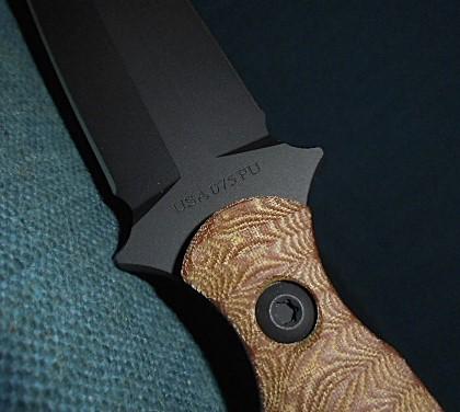 Toor Pin-Up Specter Knife S/n 03550