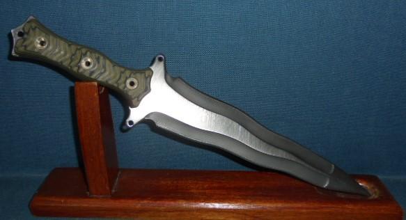 Rare Busse Kris P Bacon Knife S/n 03554