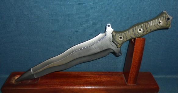 Rare Busse Kris P Bacon Knife S/n 03554