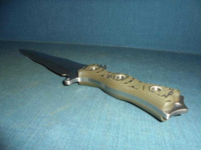 Rare Busse Kris P Bacon Knife S/n 03554