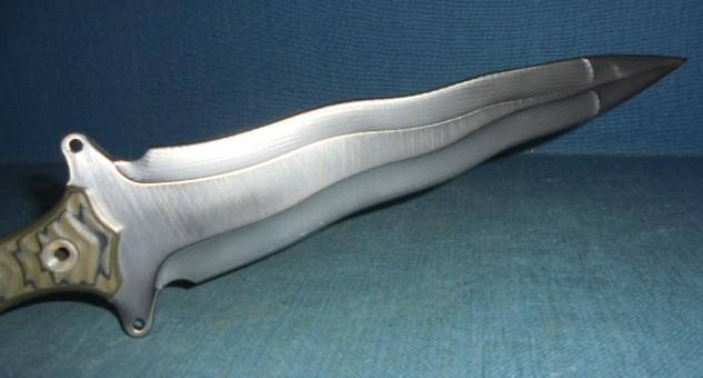 Rare Busse Kris P Bacon Knife S/n 03554