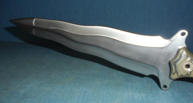 Rare Busse Kris P Bacon Knife S/n 03554