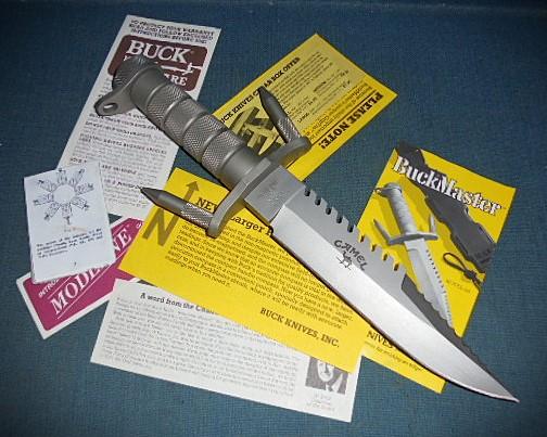 Rare 1986 Dated Buckmaster Knife s/n 03555