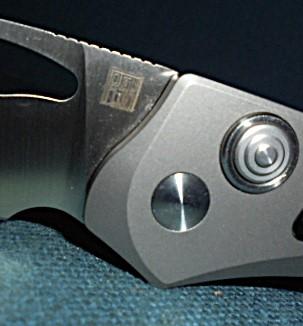 Real Steel Griffin Titanium Folder S/n 03557