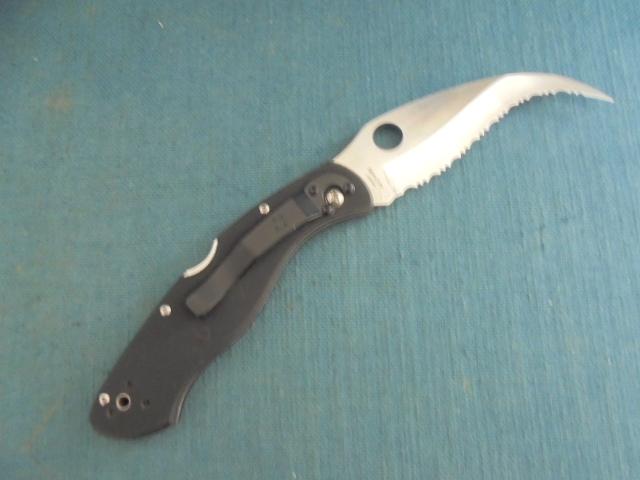 Spyderco Civilian Karambit Folding Knife S/n 03560