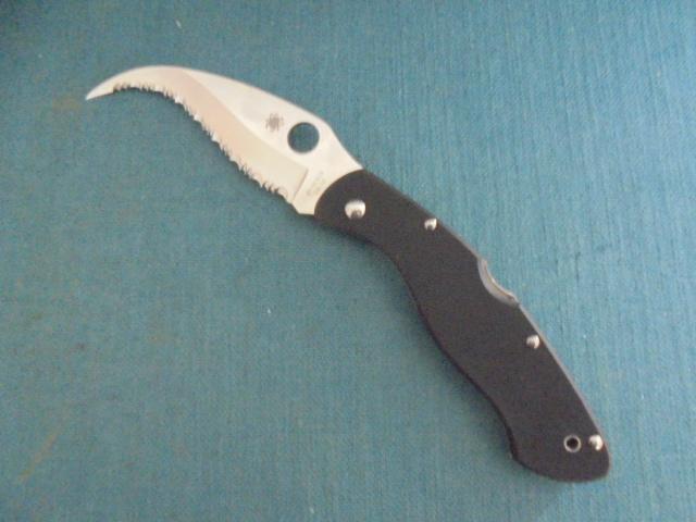 Spyderco Civilian Karambit Folding Knife S/n 03560