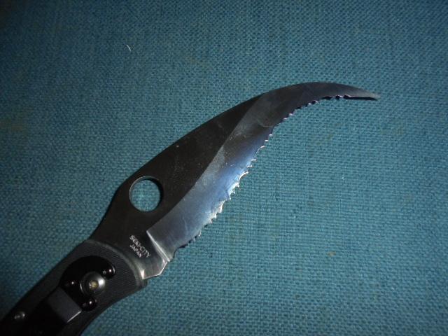 Spyderco Civilian Karambit Folding Knife S/n 03560