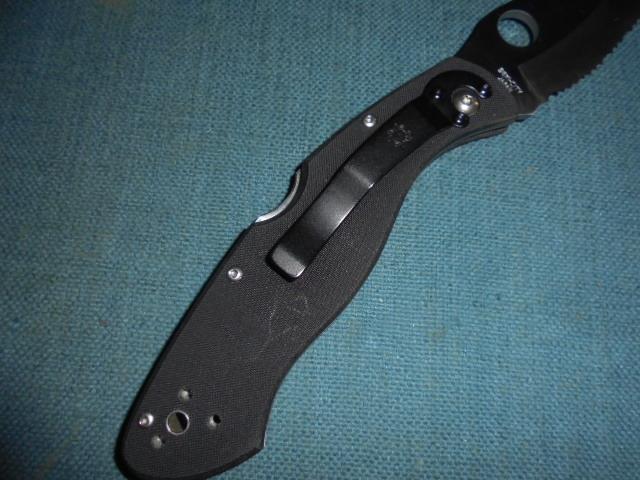 Spyderco Civilian Karambit Folding Knife S/n 03560