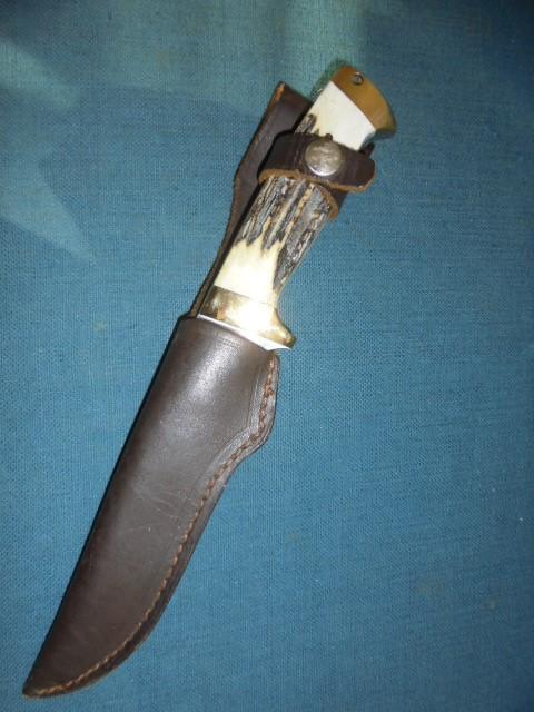 Rare Pat Mitchell Hunting Knife S/n 03565