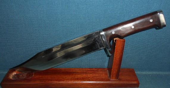Huge Nepalese Bowie Knife S/n 03569
